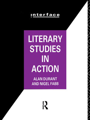 cover image of Literary Studies in Action